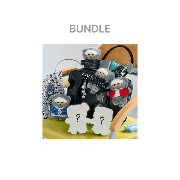 [SIGNATURE] ZOA RANDOM PLUSH KEYRING CROWN EDITION_Bundle Package (5pcs)