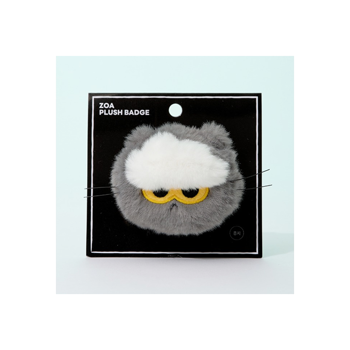 [SIGNATURE] ZOA PLUSH BADGE