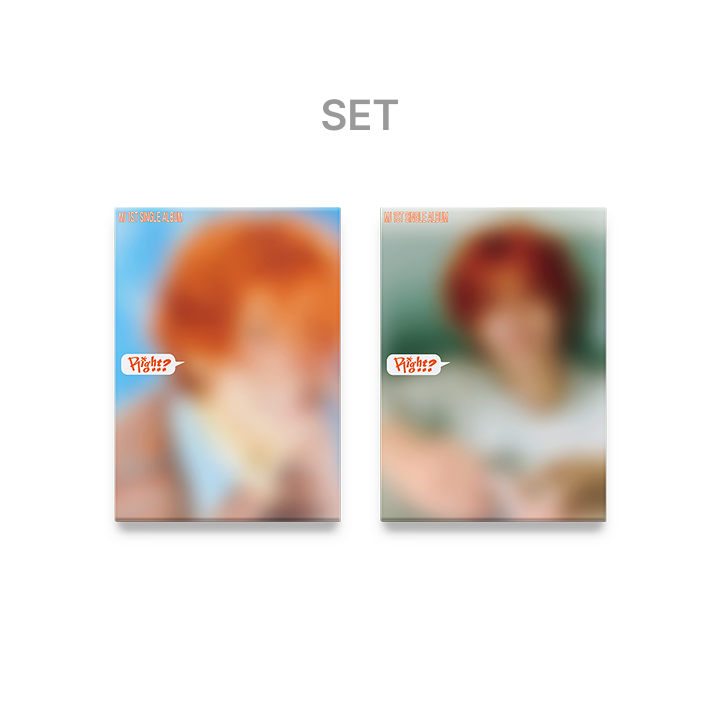 1ST SINGLE ALBUM [Right..?] (Set)