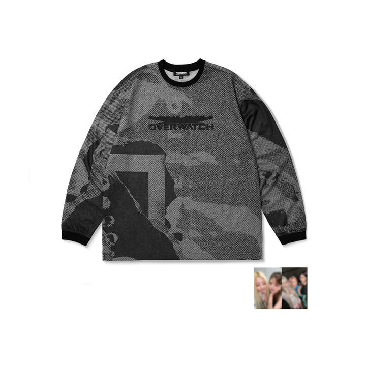 [LE SSERAFIM X OVERWATCH] Long Sleeve Jersey