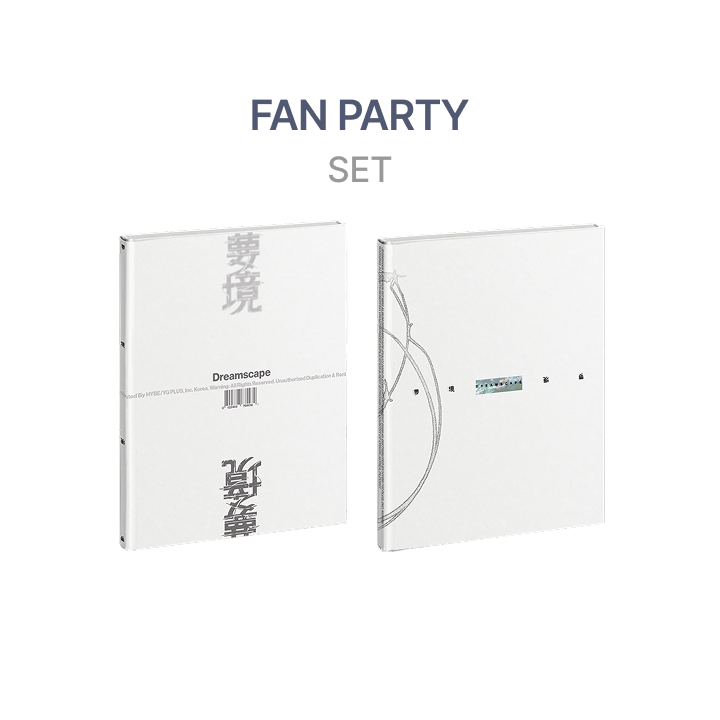 [FAN PARTY] JxJ 1st Mini Album ‘DREAMSCAPE’ (Set)