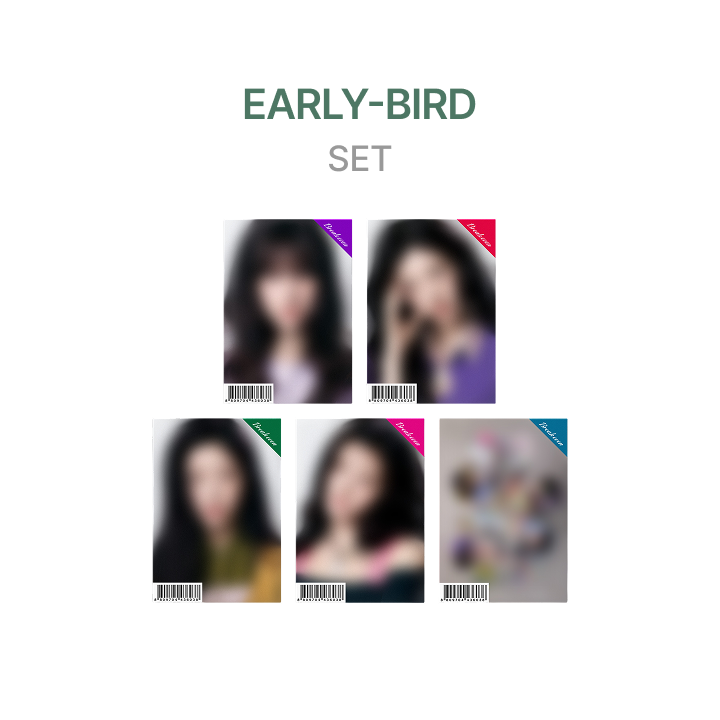 [EARLY-BIRD] 5th Mini Album ‘BREAK EVEN’ (GLLIT ver.) (Set)