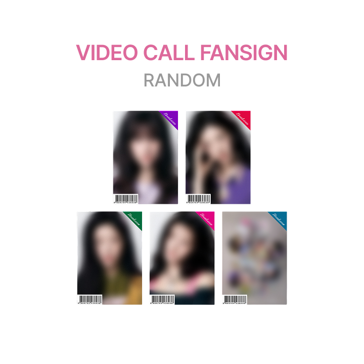 [VIDEO CALL FANSIGN] 5th Mini Album ‘BREAK EVEN’ (GLLIT ver.) (Random)