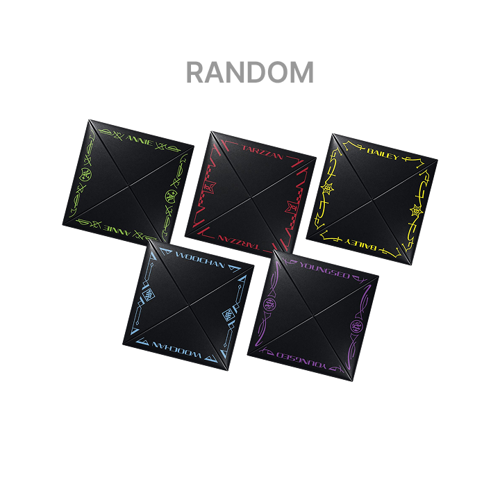 The 2nd EP Album 'CRASH' FOCUS ver. (Random)