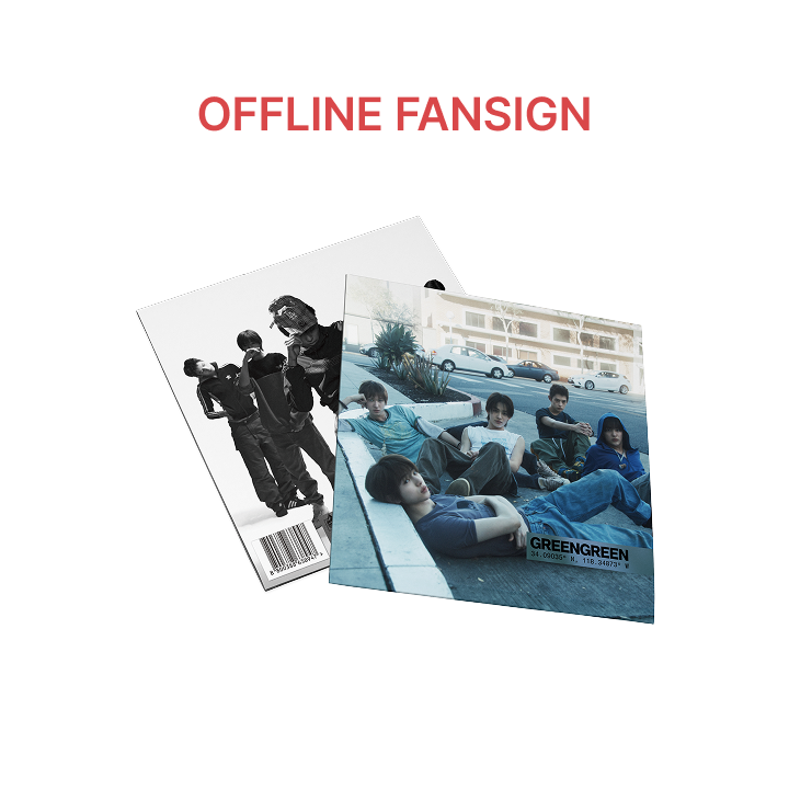 [OFFLINE FANSIGN] The 2nd EP [GREENGREEN_playextended] (Vinyl ver.)