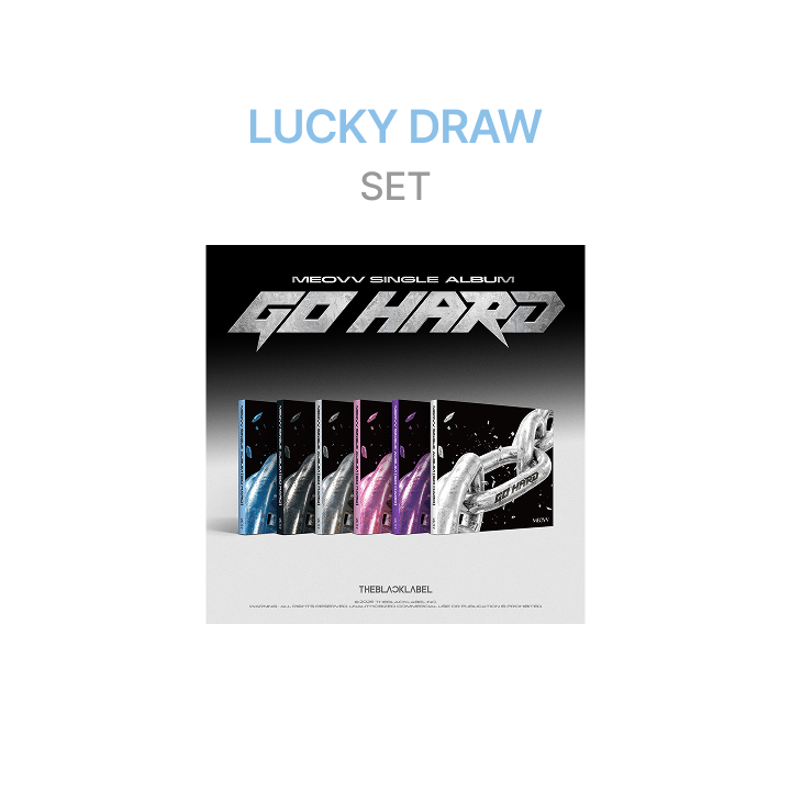 [LUCKY DRAW] Single Album [GO HARD] (Set)