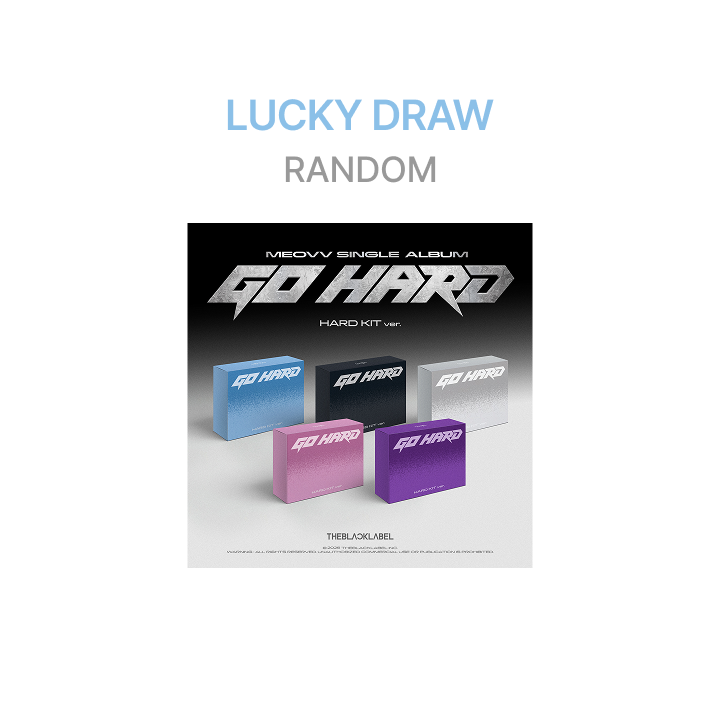 [LUCKY DRAW] Single Album [GO HARD] HARD KIT ver. (Random)