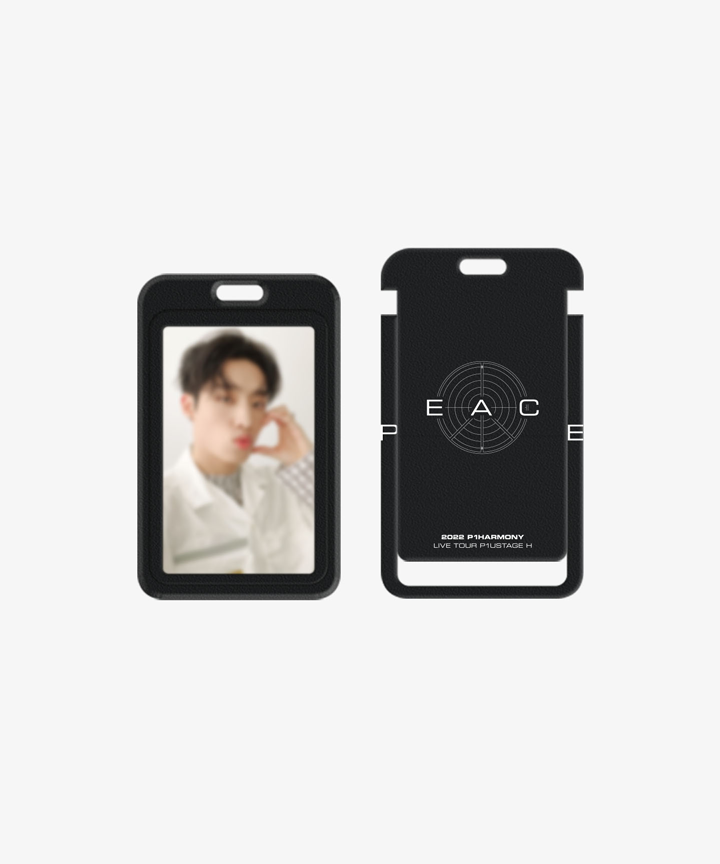 P1ustage H : PEACE HARD PHOTO CARD HOLDER