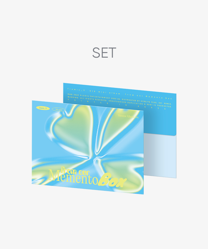 5th Mini Album 'from our Memento Box' Weverse Albums ver. (Set)