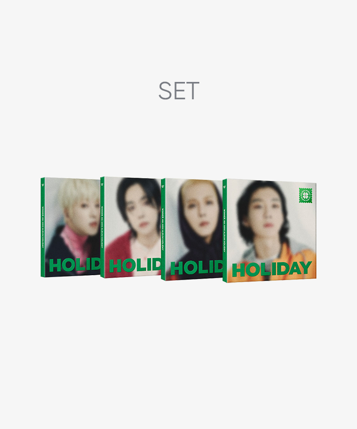 WINNER 4th MINI ALBUM [HOLIDAY] (DIGIPACK ver.) Set